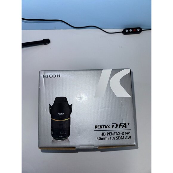 HD Pentax-D FA 50mm F1.4 SDM AW Lens With Case & Warranty - Ricoh